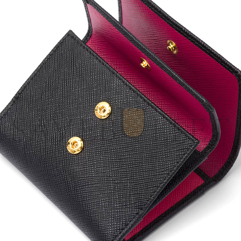 PRADA SMALL SAFFIANO LEATHER WALLET 1MH043 (10*8.5cm)